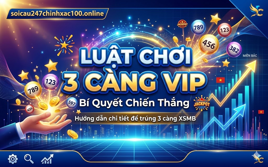 Luật chơi 3 càng VIP