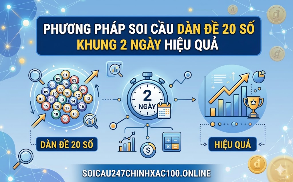 Soi Cầu Dàn Đề 20 Số Khung 2 Ngày Hiệu Quả
