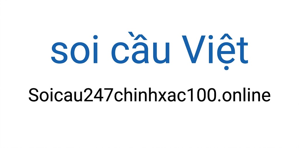 Soi cầu việt