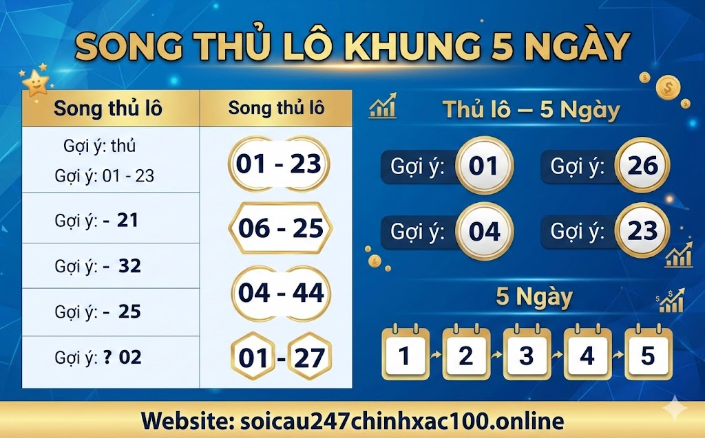 Song Thủ Lô Khung 5 Ngày