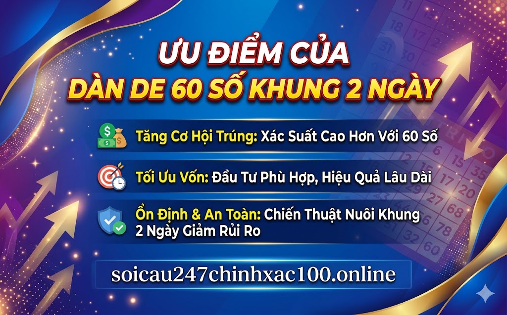 Nuôi Dàn de 60 Số Khung 2 Ngày